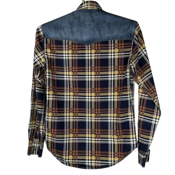 The Zara Man Denim Collection Men's Small Slim Fit Button Up‎ - Picture 3 of 9